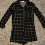 ZARA Plaid Romper Photo 0