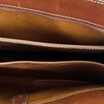 Dooney & Bourke Vintage Satchel Bag Womens All Weather Leather Purse Made in USA Photo 13