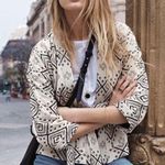 Madewell • kimono wrap jacket in arrowhead sz S Photo 0