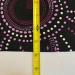 Hypnotik Black Swirl Print Faux Wrap Dress 3/4 Sleeve Women's Size Medium Photo 7