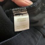 Caslon wide leg jeans womens size 14 black denim white hearts cute grunge punk Photo 7