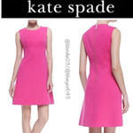 Kate Spade Dress barbie pink sleeveless sheath Sicily A-Line business plus size Photo 1