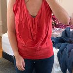 Vivienne Westwood NWT  Anglomania Red Silk Slouchy Tank Top EU 40 Photo 10