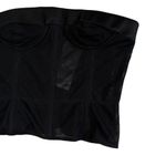 Maison Margiela Corset‎ Top in Black Black Size 2 Photo 4