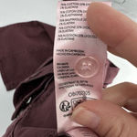 Anthropologie Pilcro The Demilune Boot Utility Flare Pant Plum Size 29” Size 8 Photo 10