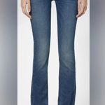 Hudson Jeans Hudson Beth Mid-Rise Baby Bootcut Jean Medium Wash  Button Flap Pockets Size 25 Photo 2