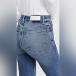 RE/DONE REDONE High Rise Ankle Crop Women’s Blue Jeans Size 26 Photo 3