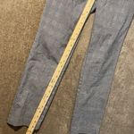 Uniqlo  Pants Womens Small 26-27 Waist Houndstooth Plaid Gray Stretch Straight Photo 5