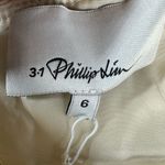 3.1 Phillip Lim Eggshell Vegan Leather Halter Top Size 6 Photo 2
