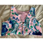 Lilly Pulitzer  Jemma   Crop Top Sleeveless sweet pea ‎ TOP ONLY  Size 10 Photo 1