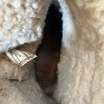 UGG  Caspia‎ Shearling Leather Boots – Women’s 9 Brown Tan Lace-Up Winter GUC Photo 8