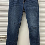 Kut From The Kloth Dark Blue Jeans with Gold Stitching Photo 0