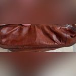 Vintage Satchel and Fable Rust Brown Leather Messenger Cross Photo 4