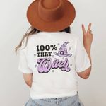 Bella + Canvas 100% That Witch Tee Photo 1