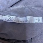 Lovers + Friends  Jenna Gray Twist Knot Sleeveless Midi Bodycon Tank Dress Size S Photo 3