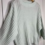 Ten Sixty Sherman  Ripped Mint Color Sweater Size Medium Photo 6