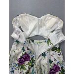 L'ATISTE Medium NWT Apricot Lane Floral Strapless Jumpsuit Cutout Romper Photo 7