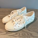 Gola J. Crew Coaster Low Top Sneakers White Khaki Tan Polka Dot Size 10 Lace Up Photo 1