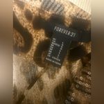 Forever 21 Leopard Print Sequin Cami Top L | Party Club Y2K Animal Print Photo 2