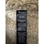 VOGO Womens Teddy Fleece Zip Up Hoodie Jacket Camel XL Style 5005534 Tan Photo 4