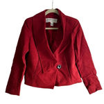 Doncaster  CLASSIC RED SINGLE BUTTON PEACOAT Photo 0