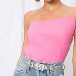 superdown Pink Corset Top Photo 1