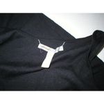 Athleta NWT New Womens L Sleeveless Sweater Dress Black Gray Reversible Haven Photo 4