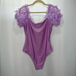 SheIn NWOT Plus Butterfly Appliques Ruched One Piece Swimsuit Photo 5
