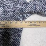 Chico's Tweed Blazer Jacket Size 3 XL Boucle Knit Purple Fringe Academia Preppy Photo 7