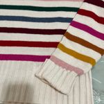 Gap  CashSoft Happy Stripe Multicolor Women's Sweater Sz S Photo 4