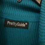 PrettyGuide Turtleneck Sweater Dress Long Sleeve Ribbed Knit Stretch Body Photo 7