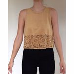 MINKPINK Suede  Tank with Laser details Photo 4