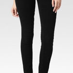 Paige Verdugo Ultra Skinny Velvet Micro Corduroy Jeans Overdye Black 30 Photo 0
