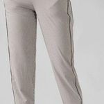 Athleta Brooklyn Textured Ankle Pant City Stripe Size 4 Tall Photo 0