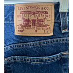 Levi's Vintage 550 Womens Size 8 Blue Mom Jean Relaxed Fit Tapered Leg Y2K Photo 4