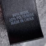 St. John Scoop Neck Wool-Blend Shell Knit Tank Grey Melange Women's Size Small Photo 7