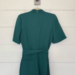 Boden Women’s 6R Forest Green Sophie Belted Wide Leg Jumpsuit Size 6 Photo 4