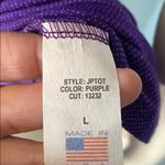 Blue 84 College Corner High Point University Purple V-neck tee shirt large NEW Photo 5