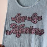 Lil Nas X Long Live Montero Rhinestone Tank Top S Blue Photo 3
