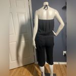 Urban behavior strapless jumpsuit capris black size medium pockets romper casual Photo 6