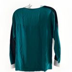 Sachin + Babi  Anthropologie For Ankasa Womens Blouse‎ Sz S Green  Silk Top Photo 3