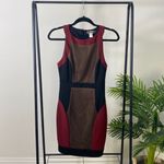 NIKIBIKI Black and Burgundy Bodycon Dress size S Photo 1