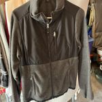 Athletech Charcoal and Black Fleece Jacket Photo 0