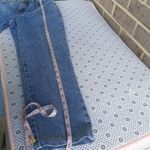 EXPRESS Vintage blue 100%cotton high waist straight leg EXP quarante de qualite Photo 6