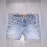 LEI Women’s Blue Light Wash Capri Jeans Size 0 Photo 2