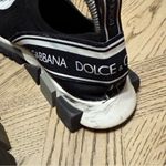 Dolce & Gabbana  Black and White Slip-On Shoes size 38.5 Photo 5