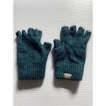 NOBLE WILDE Women's‎ Blue Fingerless Fuzzy Gloves Photo 1