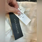 Ann Taylor Off White Cream Strapless Sweetheart Neckline Cocktail Dress Size 16 Photo 7