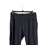 Mondetta L Black Performance Leggings Pockets Ankle Length Luxury Fit Sporty Gym Photo 9