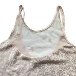 Vintage Nightie Gown Nightie Baby Pink Floral Paisley Lingerie Medium Photo 6